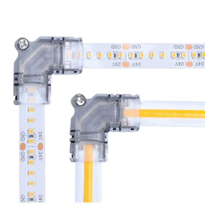 4-Pin 10mm L-shaped 90 Degree Corner Solderless PCB to PCB Buckle Connector For 5050 RGB LED light strips 4-Pin 10mm L-shaped 90 Degree Corner Solderless PCB to PCB Buckle Connector For 5050 RGB LED light strips